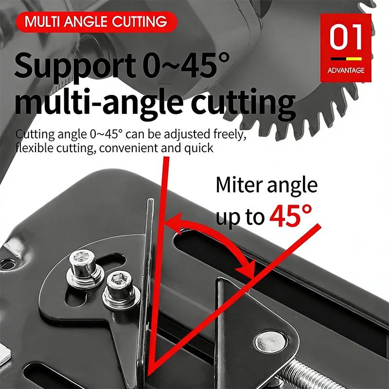 Angle Grinder Stand Multi-purpose Polisher Small Cutting Machine Mounting Bracket Modified Woodworking Table Saw Base Holder