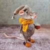 New Fashionable and Cute Plush Toys with Needle Felt and Mouse Cloth