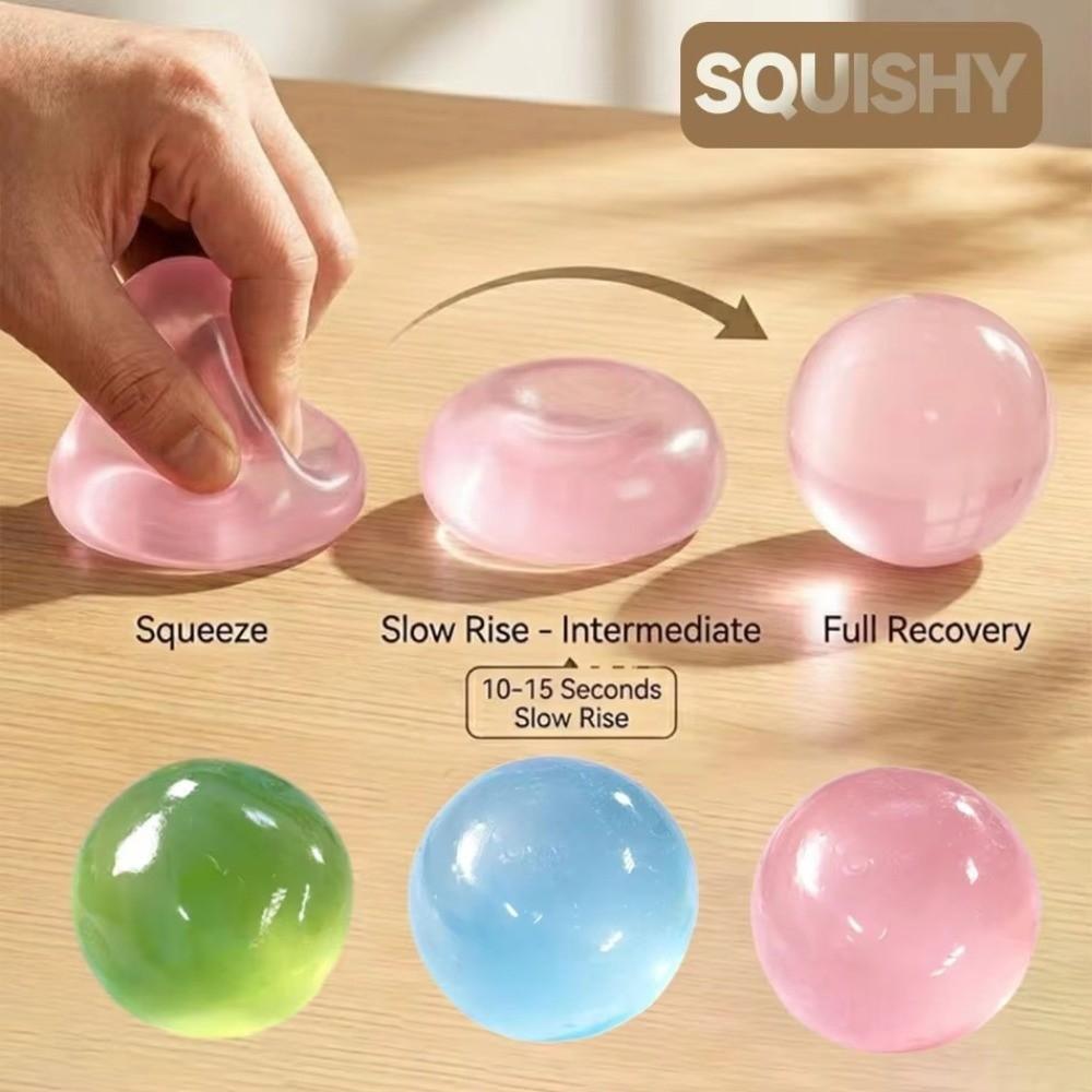 Super Soft Squishy Toy Slow Rising Reduce Anxiety Toy Pinch Toy Reduce Pressure Ball  Sensory Play