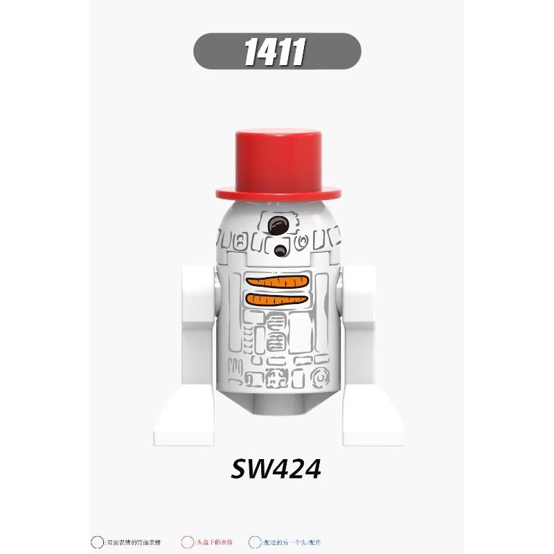 Marvel Building Blocks Mini Action Figures Children's Party Gifts Brick Toy Doctor Strange Spider-Man Kate Bishop