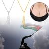 Stainless Israel Palestine Steel Geometric Pendant Necklace Men Women Gift