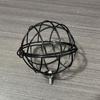 5 MM Screw Hole Metal Suet Ball Holder Closed Design Rust Resistant Bird Feeder Holder Squirrel Proof Round Fat Ball Holder