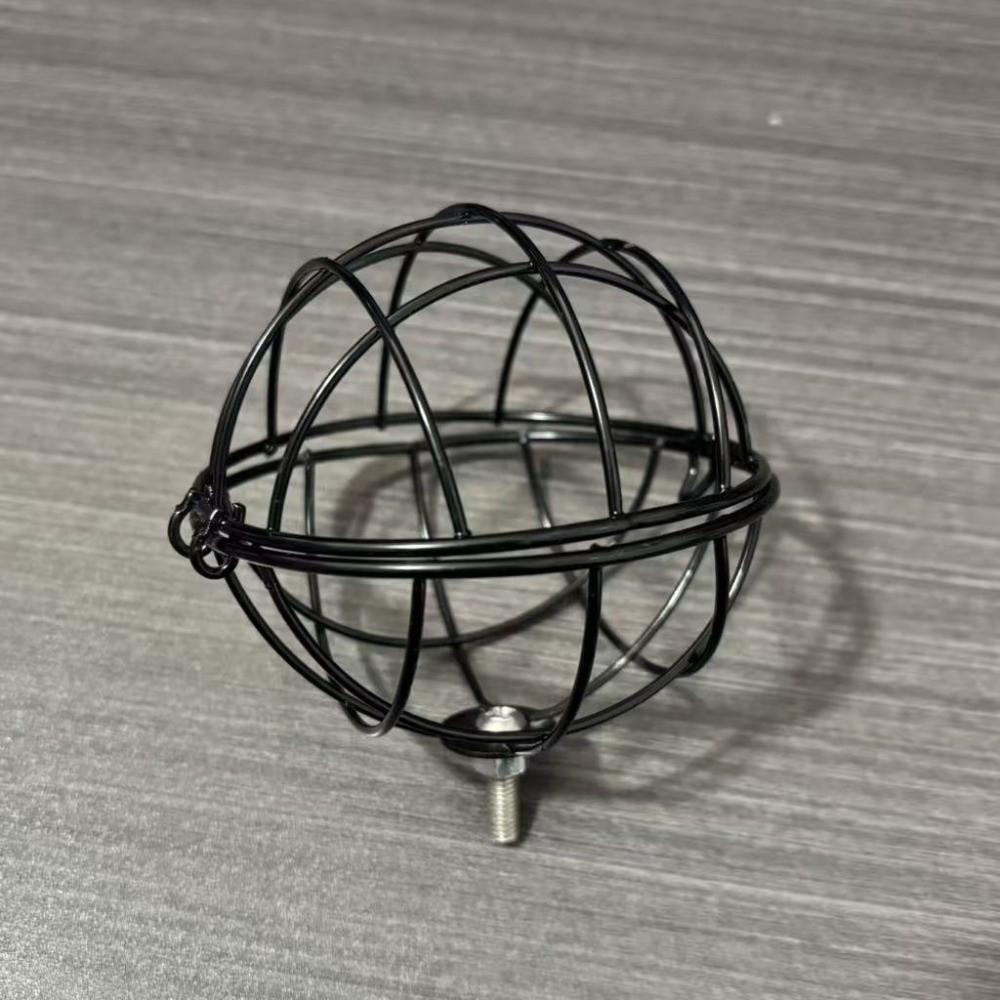 5 MM Screw Hole Metal Suet Ball Holder Closed Design Rust Resistant Bird Feeder Holder Squirrel Proof Round Fat Ball Holder
