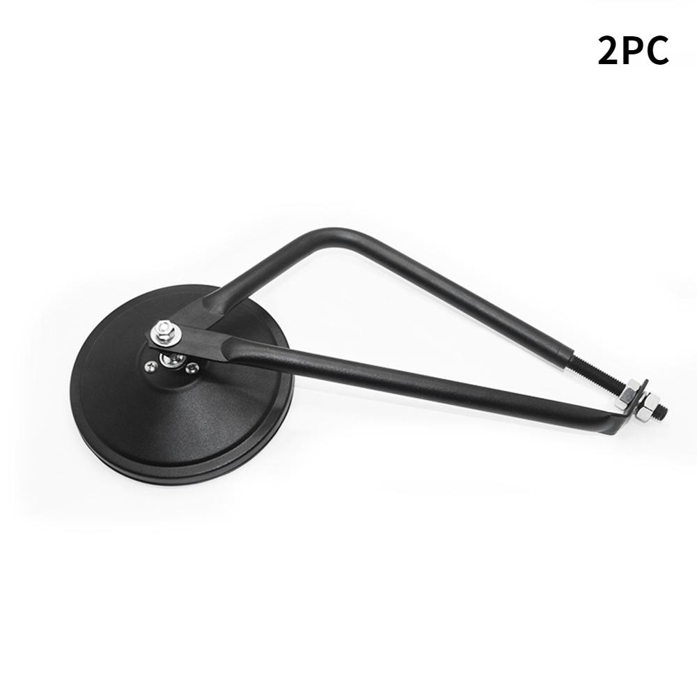 Doors Off Mirrors for Jeep Wrangler CJ YJ TJ JK JL & Unlimited, Wider Rearview Mirrors Square Door Side Hinge Mirror