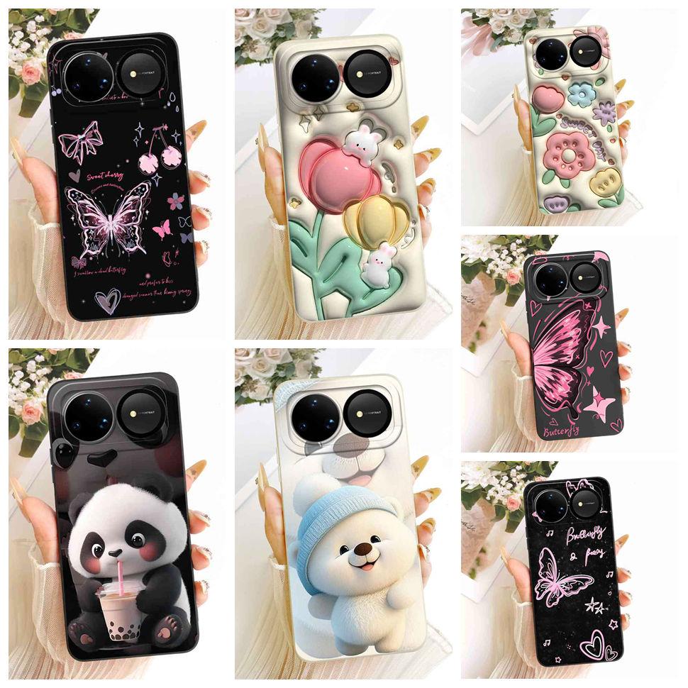 For Huawei nova 15 Ultra 5G SLY-AL00 Case Cartoon Panda Silicone Back Cover For Huawei Nova15 Ultra 5G 6.84" Phone Cases Capa