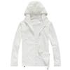Female Clothing Women's Solid Colored Hooded Long Sleeved Jacket Wind Breaker Sun Protection Jacket Outdoor Sports Jacket