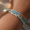 Go2boho Multi Dainty Four-Layer Series Trendy Handmade Jewelry Hawaii BOHO Fashion Beaded Bracelets Gifts for Her