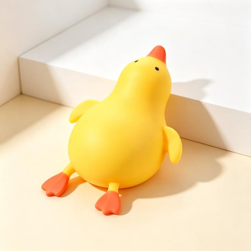Cute Duck Slow Rising Stretchable Squishy Squeeze Toy Animal Stress Relief Fidget Decompression Gift For Kids And Adults