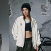 Li Ning Sports Lifestyle Series Brand Logo Hooded Zipper Casual Windbreaker Unisex Outerwear AFDVH29-4