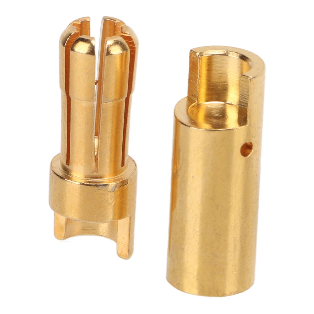 5.5mm Gold Plated Male and Female Banana Plug Gold Plated Male Female Banana Connectors Plug RC