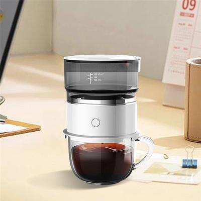 B98A-Tragbare Hand-Kaffeemaschine Mit Edelstahlfilter Automatischer Tropf Für Reisen, Camping, Büro