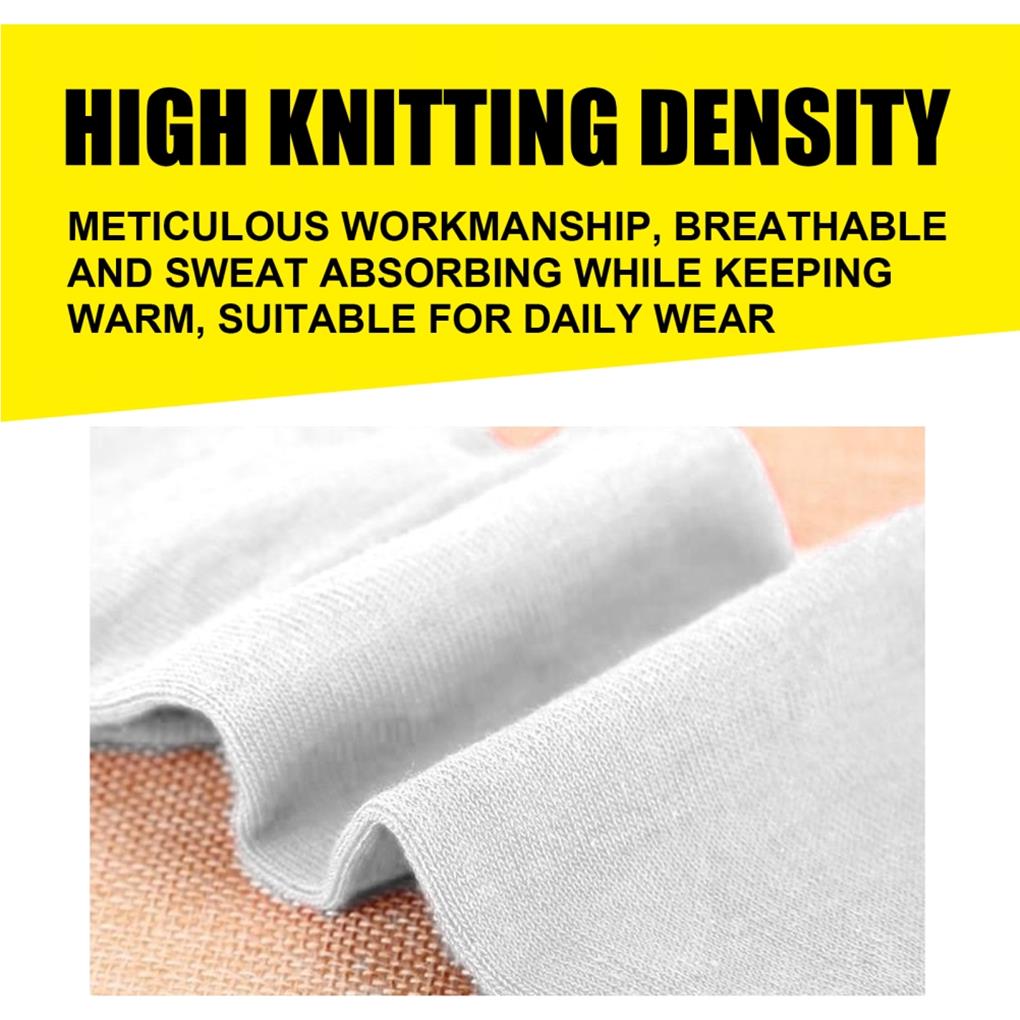 1 Pair Thermal Socks Foot Warmer Cotton Fine Workmanship Safety Massage Tool Household Multifunctional Supple To Washable