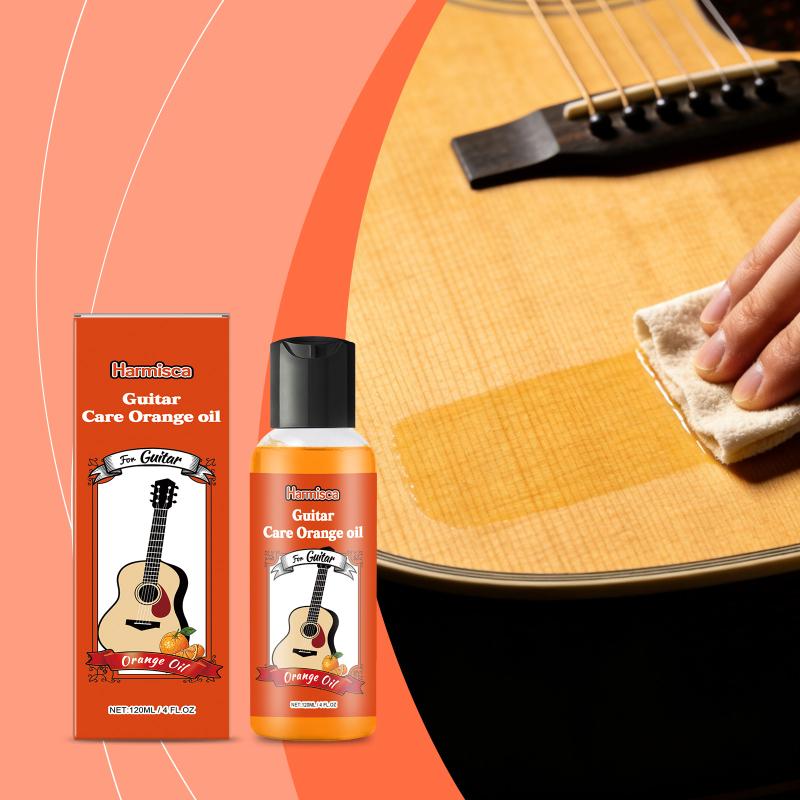 Multi Instrument Orange Oil Care Guitar Maintenance and Polish for Violin Piano Erhu Nourishes Wood Long Lasting Shine