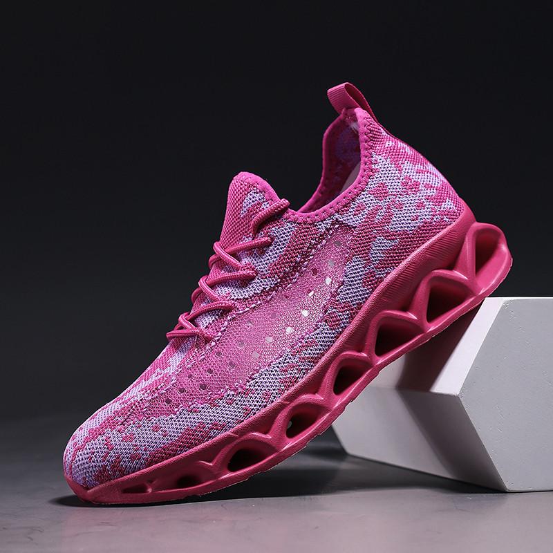 Summer Fashion Yellow Athletic Shoes Men Breathable Mesh Men Running Sneakers Unisex Outdoor Platform Sport Shoes Men Trainers