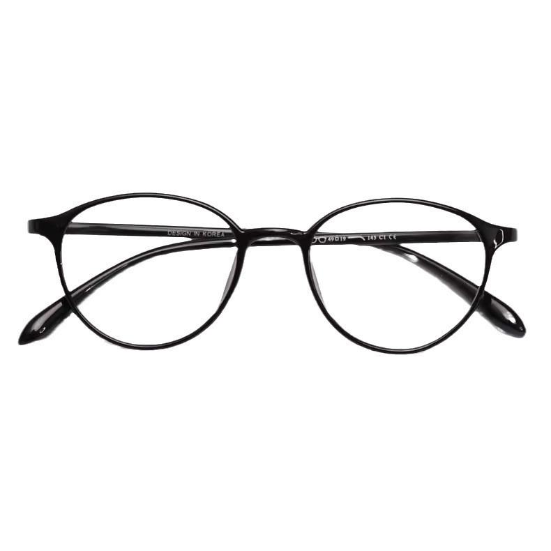 No makeup TR ultra-light glasses frame female Internet celebrity myopia glasses frame male literary flat glasses retro anti-blue glasses