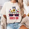 Rip Oliver Tree Life Goes on Album 2026 T-Shirt 100% Baumwolle Unisex Herren Damen T-Shirt Y2k HipHop Beliebtes Lässiges T-Shirt Streetwear