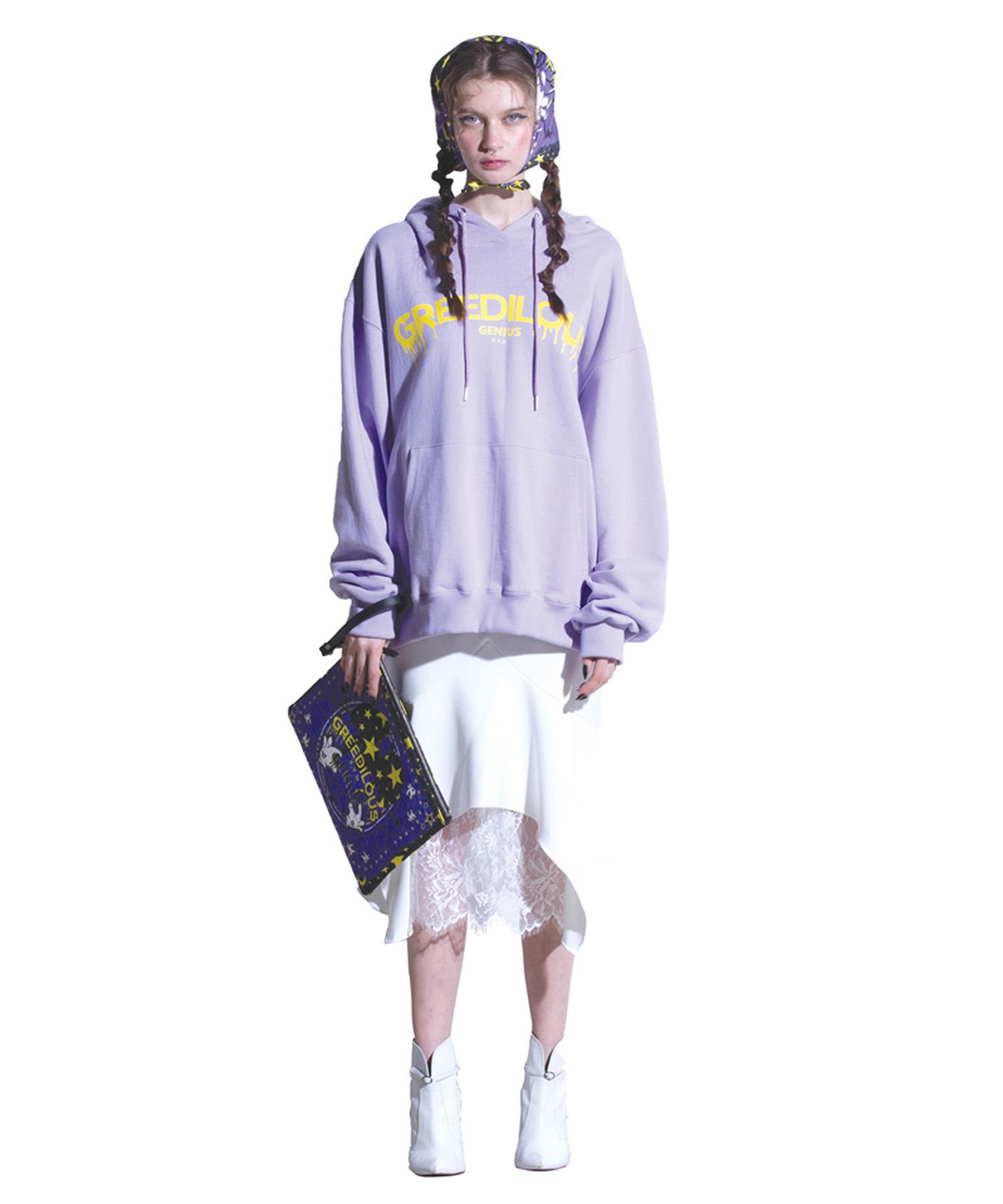 Greedius Genius Hoodie Lavender