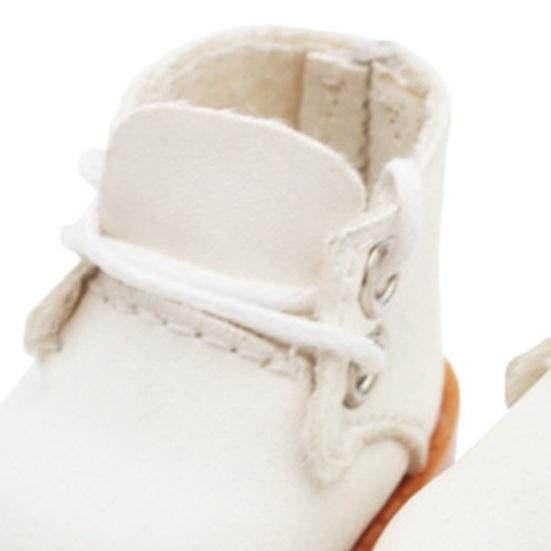Doll Shoes Accessories Mini Martin Boots for 15cm Doll Faux Leather Shoes