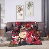 VOX H-Hazbin Hotel Alastor Game Blanket  Warm Soft Graphic Plush Throw Blanket For Couch Chair Bedspread Bed Cover