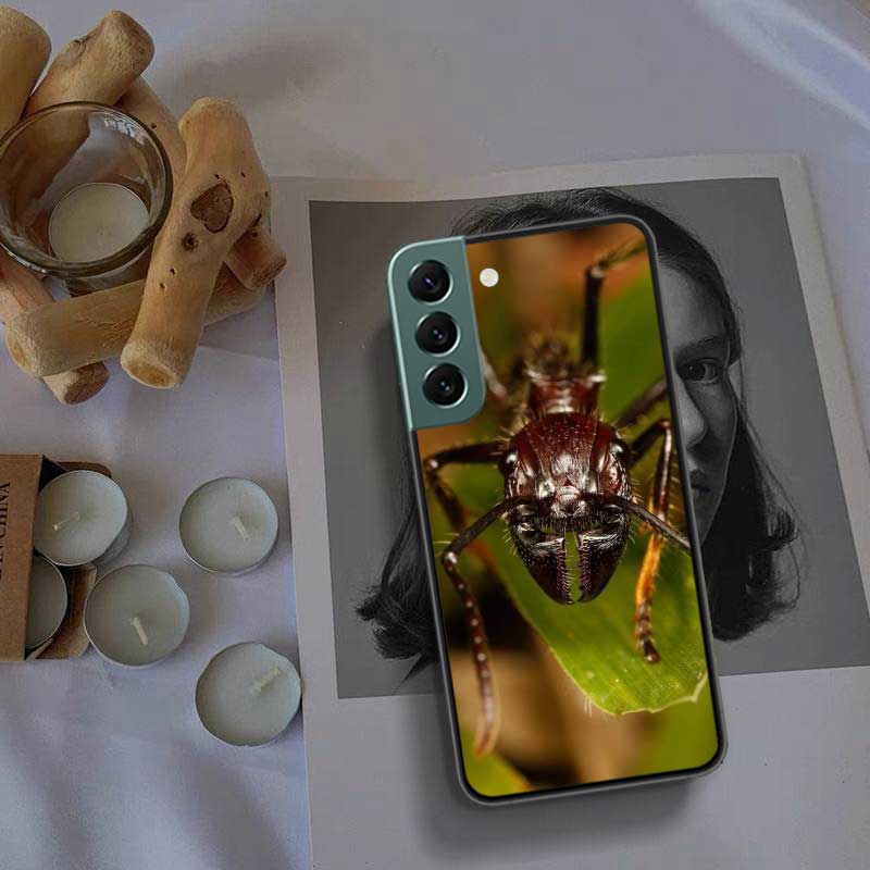 Red Fire Ants, Worker Ants Phone Case For Samsung Galaxy S22 S25 Ultra S21 S10 Plus S26 Edge S20 S23 S24 FE Cover Silicone S