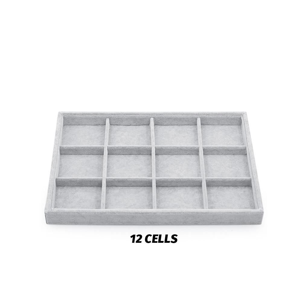 Jewelry Storage Box Portable Display Necklace Case Lints Holder Bracelet Eardrop Earstud Organizer Solid Color