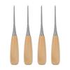Solid Wood Handle Crafting Awl For Leatherwork Shoe Repair And DIY Applications
