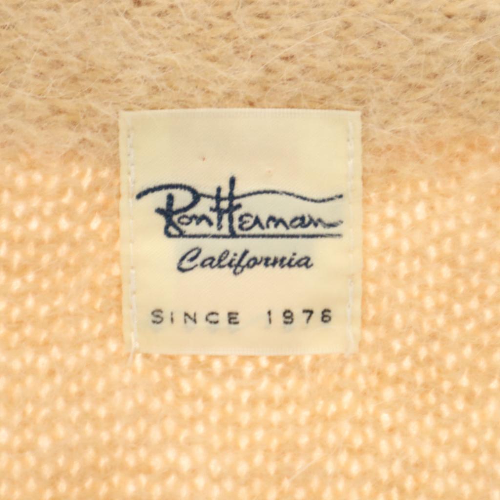 Ron Herman Long Sleeve Knit Cardigan XS Pale Orange Women Used