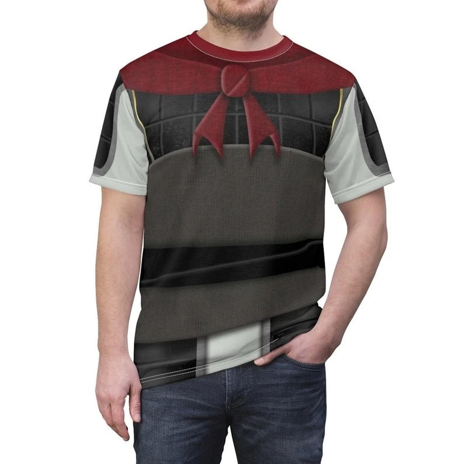 Li Shang Cosplay Costume Mulan Character Halloween Tshirt 3D M
