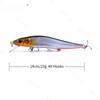 Floating Minnow Lua Lure14CM19GNew Long-Range Bionic Lure#4Special Hook for Bass and Topmouth Culter, Suitable for Freshwater an