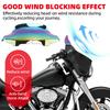 Para-brisa de 8 polegadas para motocicleta Defletor de vento Iridium Coberturas Para Harley Touring Electra Street Glide CVO 1996-2013