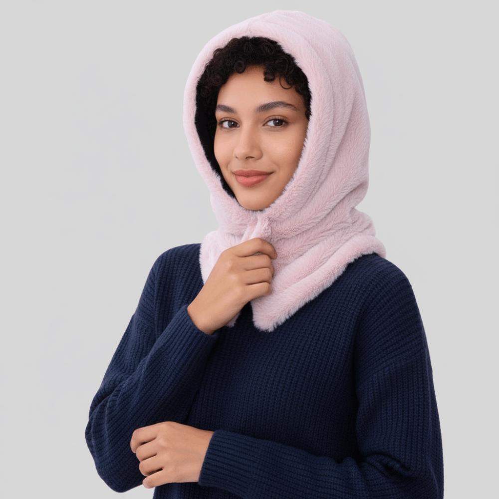 Neck Collar Balaclava Hat Thickened Winter Cap Simple Ear Protection Hat  Outdoor