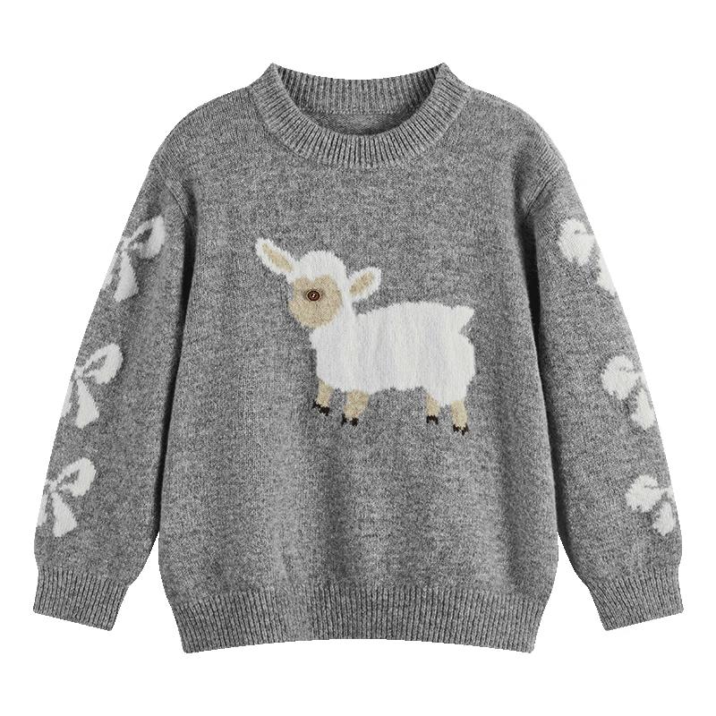 

ASK JUNIOR 100% Lamb Wool Kids Winter Sweater 160