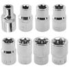 Hand Tool E Type Sockets 1/2 Square Tool Female Torx Socket For Ratchet End Wrench Head E10/E12/E14/E16/E18/E20/E22/E24