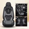 All-Season Linen Car Seat Cushion - Full Coverage & Universal Fit