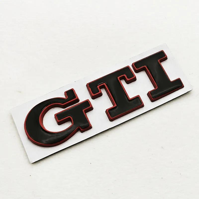 AABIL1 2026 Hot VOLKSWAGEN 3D Metal Car Grille Logo GTI Badge Emblem For Volkswagen VW Polo Golf 4 5 6 7 8 Mk4 Mk5 MK6 MK7 MK8 GTI Stic