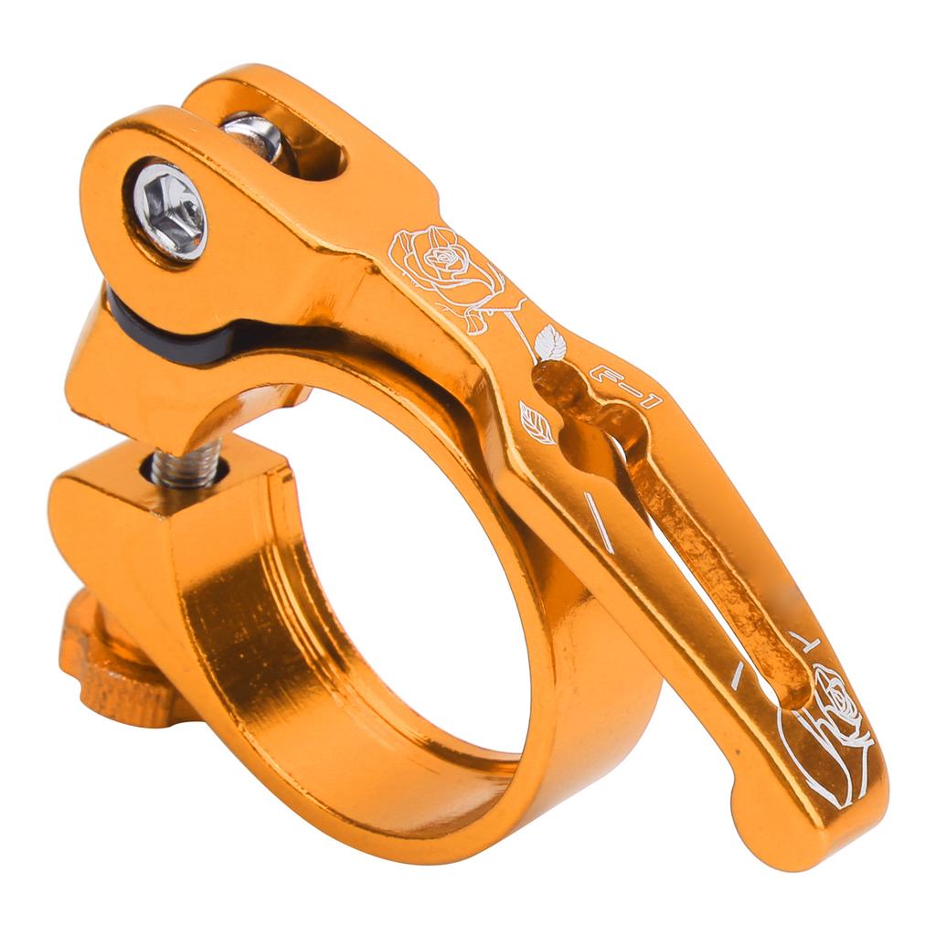34.9mm Quick Release Seatpost Clamp Aluminum Alloy Mountain Bike Accessory