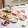 4-Inch Ceramic Appetizer and Dipping Dish – Hand-Pinched Texture, Macaron Color