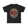 Daly Garage Muscle Car Tee | Vintage Red Classic Car Graphic