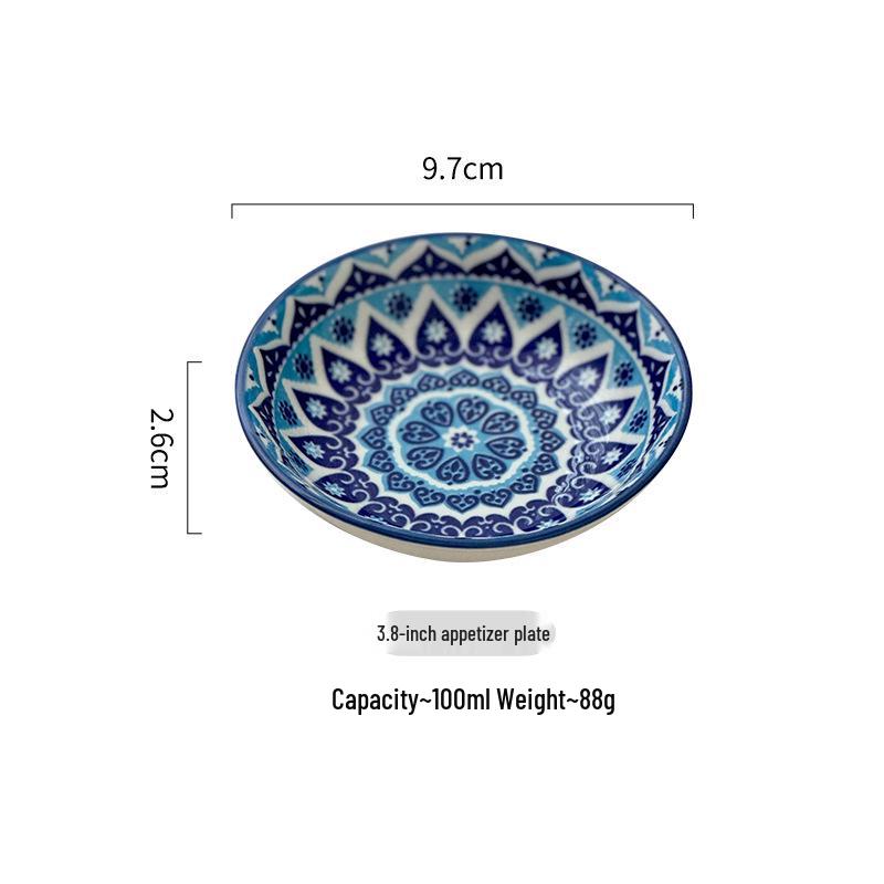 Bohemian Ceramic Omáčka na namáčení - Malé kořenky pro japonskou kuchyni a dezerty