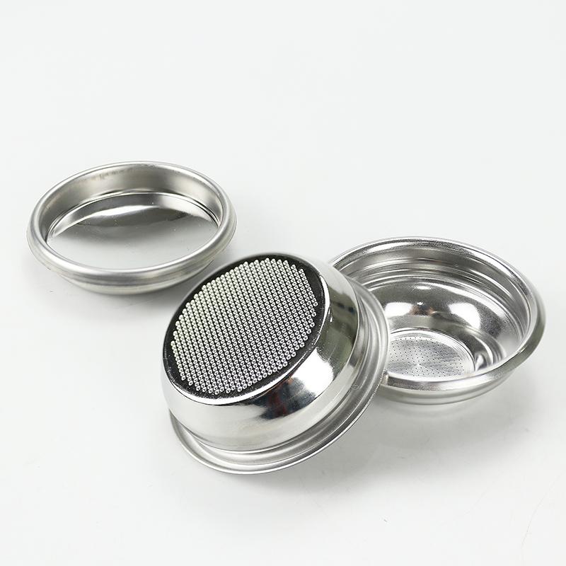 58mm Coffee Filter Basket For 58mm Espresso Portafilter Espresso Maker Filter Basket Double Layer Home Barista Accessories