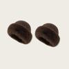 1pc Furry Hats For Women, Autumn/Winter Korean Warm Hats, Solid Flattering Mongolian Hats, Thickened Winter Outfits