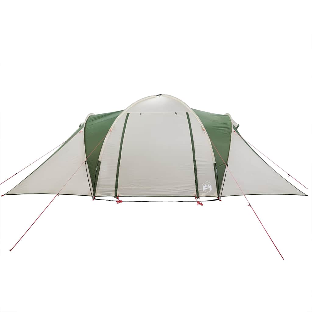 Dome Family Tent for 6 Persons Green Waterproof