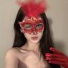 Feather Half Face Prom Mask Masquerade Dance Floor Masquerade Party Accessories Props