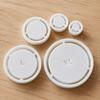 Ceramic Shaping Mold 5PCS Pottery Foot Ring Tool, Reusable ABS DIY Clay Molder, Studio Equipment Handmade Base Alignment for Consistent Bowls And