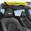 AAAYR1 Leather Car Seat Headrest Cover Protective Cover Accessories For Astra Corsa Insignia Vectra Zafira Meriva Mokka Grandland