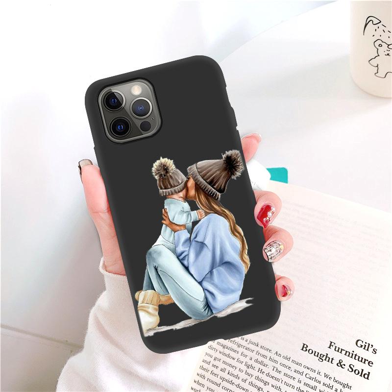 Case For iPhone 11 12 Pro Max Case Fashion Mam Super Mom Phone Case iPhone11 13 Pro 7 8 Plus XR XS X SE 2020 2022 6S Mini Cover