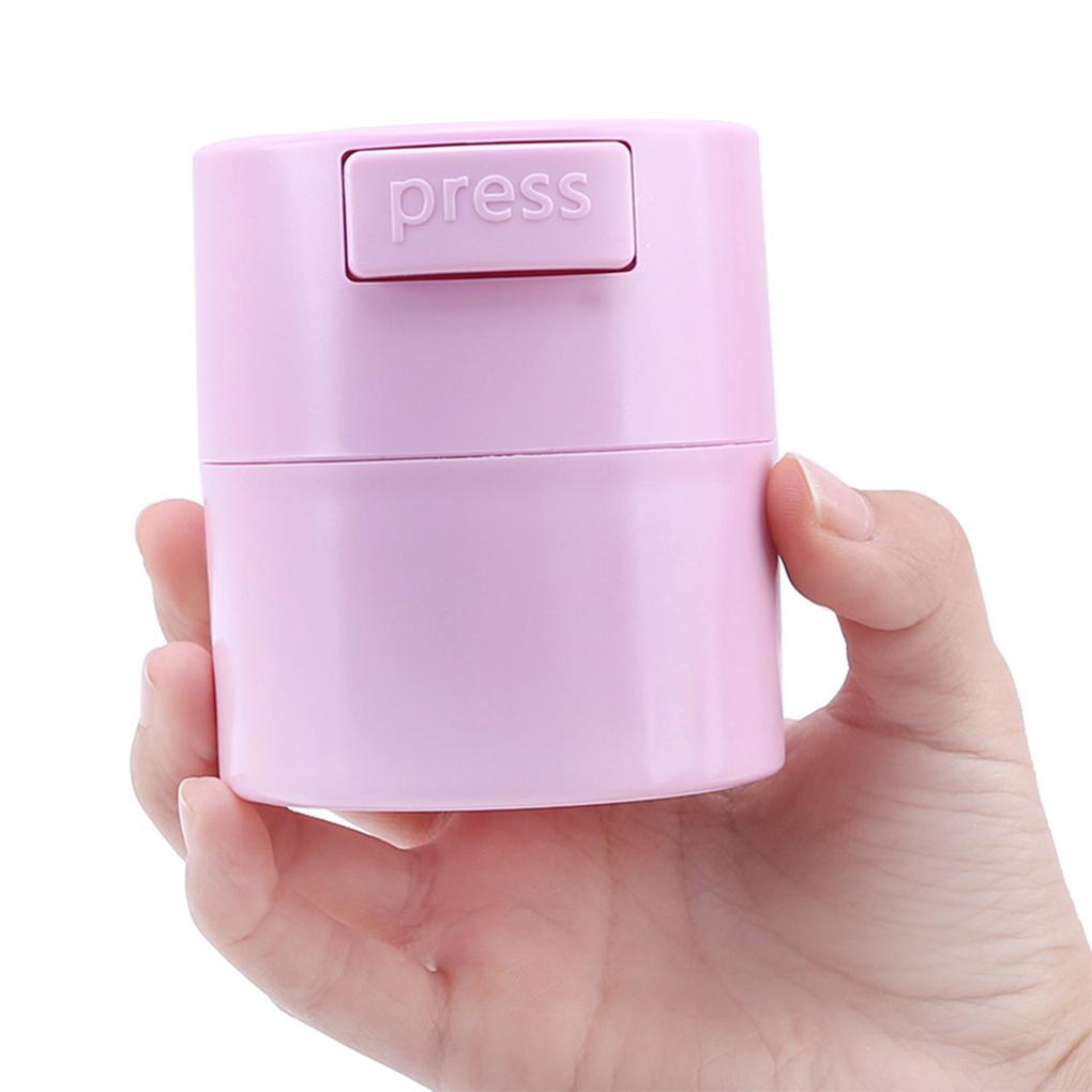 Eyelash Glue Storage Container Jar Leak-proof Travel Fluid Gel Holder Activated Carbon Organizer Professional Makeup Box