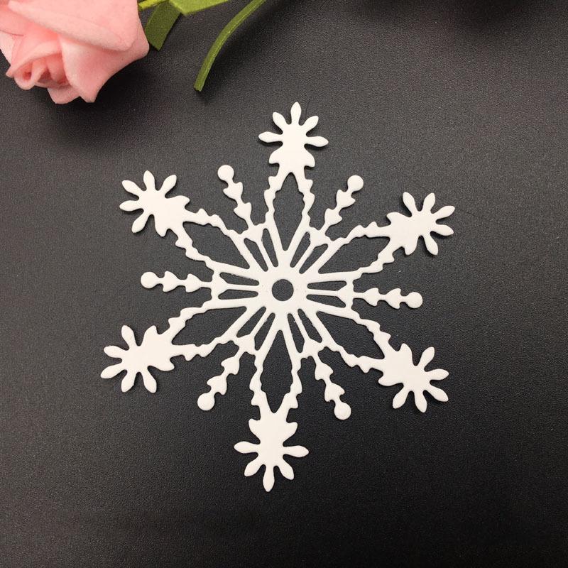 3pcs/set Snowflake Cutting Dies Christmas Metal Cutting Dies Stencils Die Cut for DIY Scrapbooking Album Paper Card Embossing