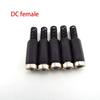 5pcs 2.1mm X 5.5mm Female DC Power Socket Jack Connector Adapter