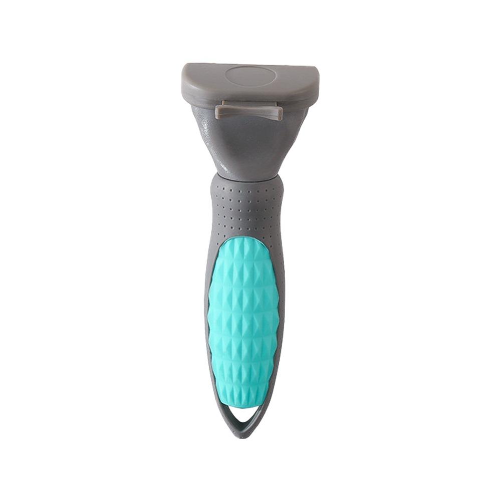 

New ABS Dog Shedding Comb V Shape Fine teeth Double Sided Pet Grooming Brush Easy to Use Multiple Size Cat Dematting Tool